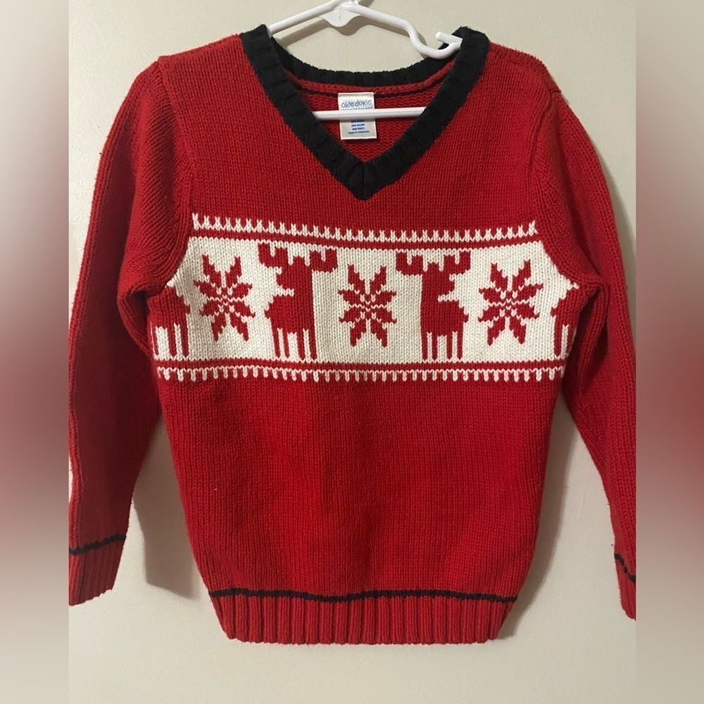 Vintage Okie Dokie Holiday Sweater